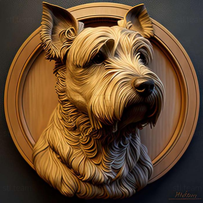 3D model Glen of Imaal Terrier dog (STL)